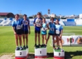 sub 14 Exitoso Trofeo Playas de Melilla de atletismo