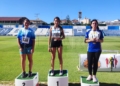 sub 16 fem Exitoso Trofeo Playas de Melilla de atletismo