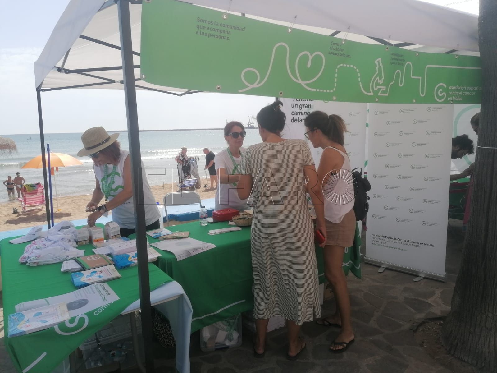 18 1 Información y análisis sobre el cáncer de piel, a pie de playa