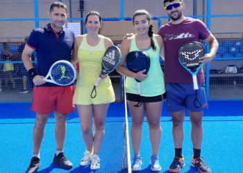 3o 4o puesto 1a categoría El II Torneo Mixto lo ganan Icíar Tellechea y Carlos Díaz-otero
