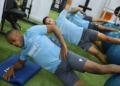 F1n8f05XwAAXYi9 Final de la primera semana de trabajo de pretemporada de la UD Melilla