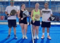 FInal 2a categoría El II Torneo Mixto lo ganan Icíar Tellechea y Carlos Díaz-otero