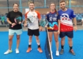 Final 3a categoría El II Torneo Mixto lo ganan Icíar Tellechea y Carlos Díaz-otero