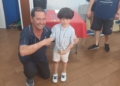 MASIN MOHAMED EL BOUSKLAOUI La Peña Barcelonista premia a una nueva promoción de alumnos de la Escuela Luisca