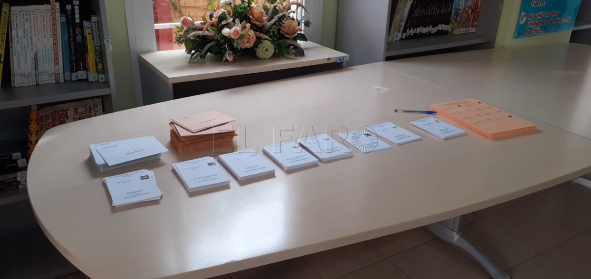 Papeletas e1690286172690 M+J obtiene más apoyos en Melilla, respecto a las generales del 2019