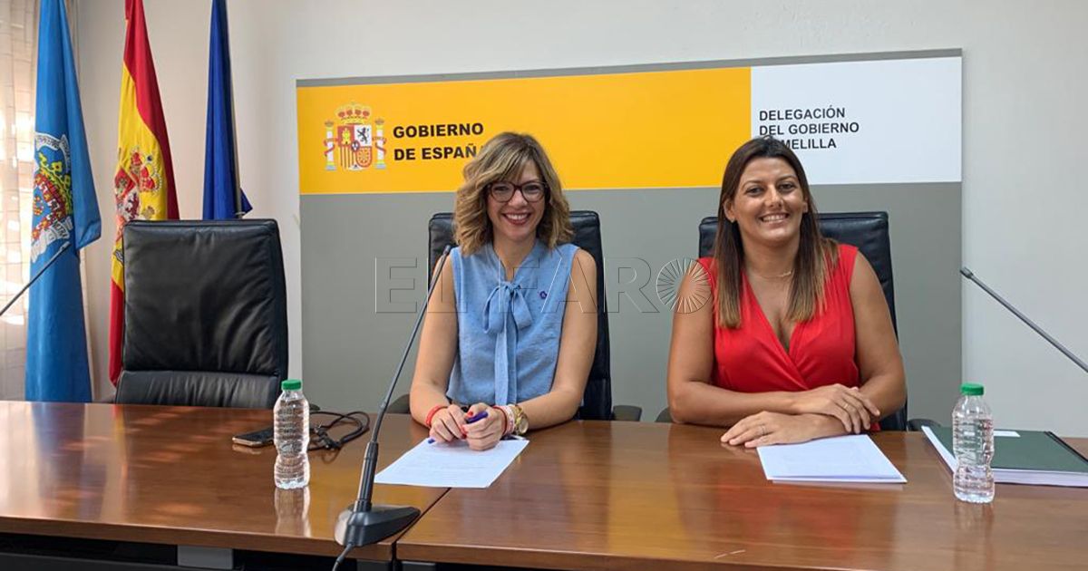 Sabrina Moh delegada del Gobierno y Verónica Aznar directora territorial Imserso Mayores cuantías y más horas de asistencia para personas en situación de dependencia