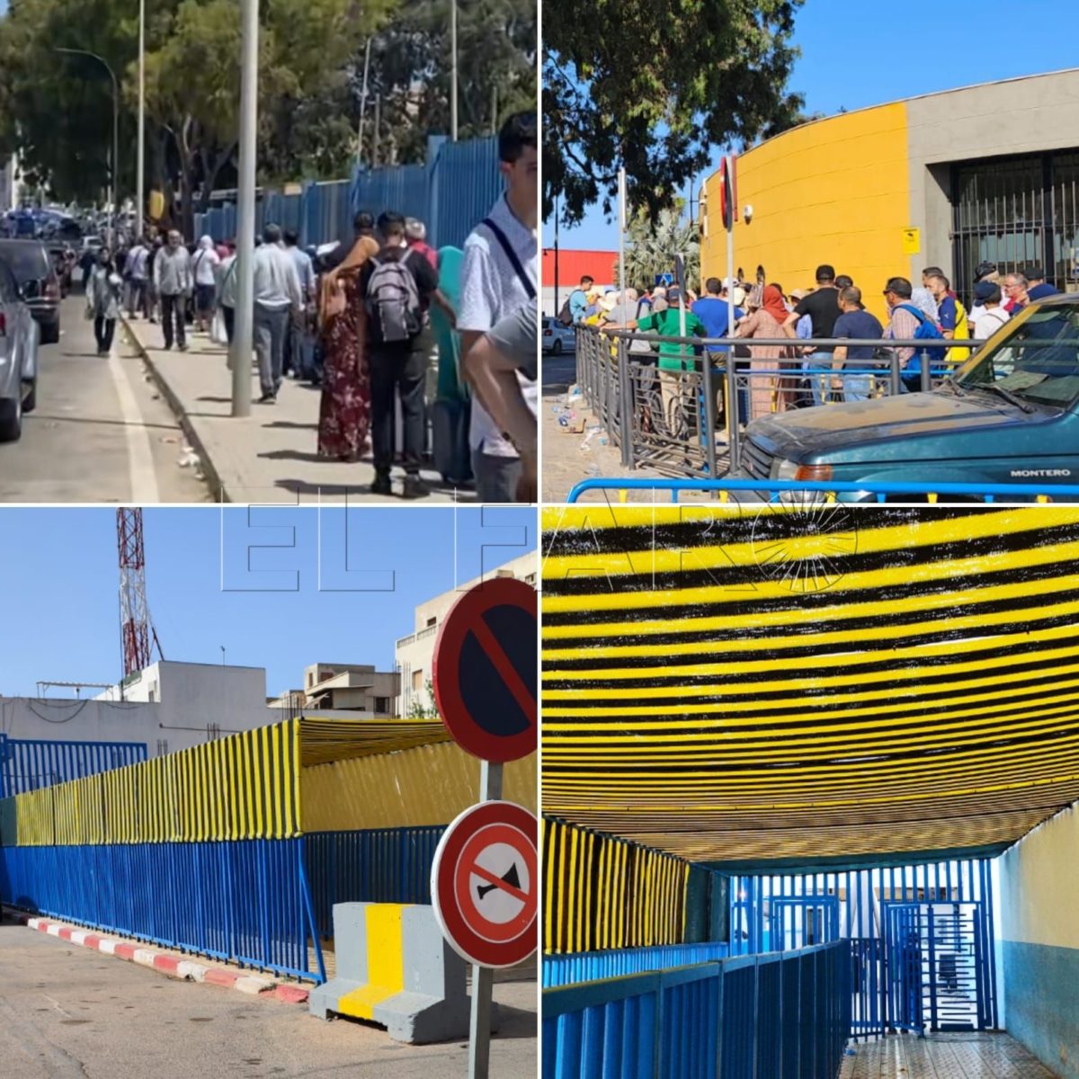 Sombra frontera e1690827964731 Somos Melilla denuncia la falta de espacios con sombra en la frontera