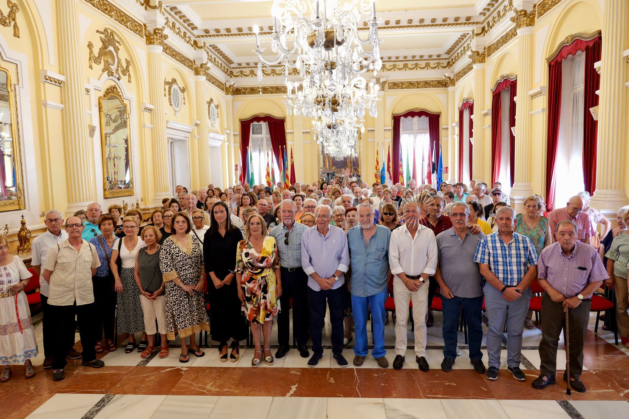 Imbroda recibe a las Casas de Melilla en su primer acto como presidente