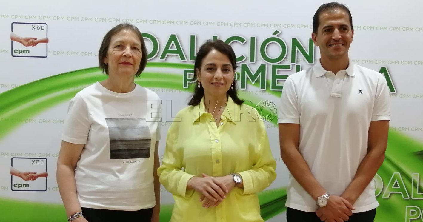 dunia cecilia y rachid recorte Almansouri asegura que CpM representa mejor que nadie los intereses de Melilla al no ser una "franquicia"