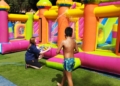 fotos cd2 elfaro 2 Bonnemaisón visita el 2º taller de inglés "Pop Summer" subvencionado por la Consejería de Educación que vuelve a convocar a 120 niños
