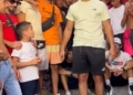pausa Éxito de participación en la grabación del videoclip de Khalid El Paisano en La Cañada