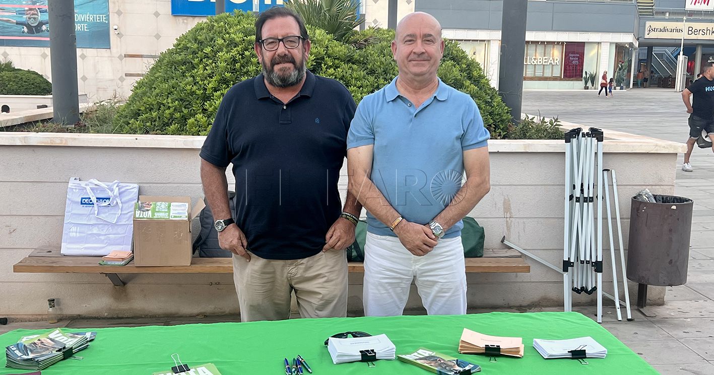 rafael ginel y javier diego recorte Vox apuesta por revivir la economía melillense