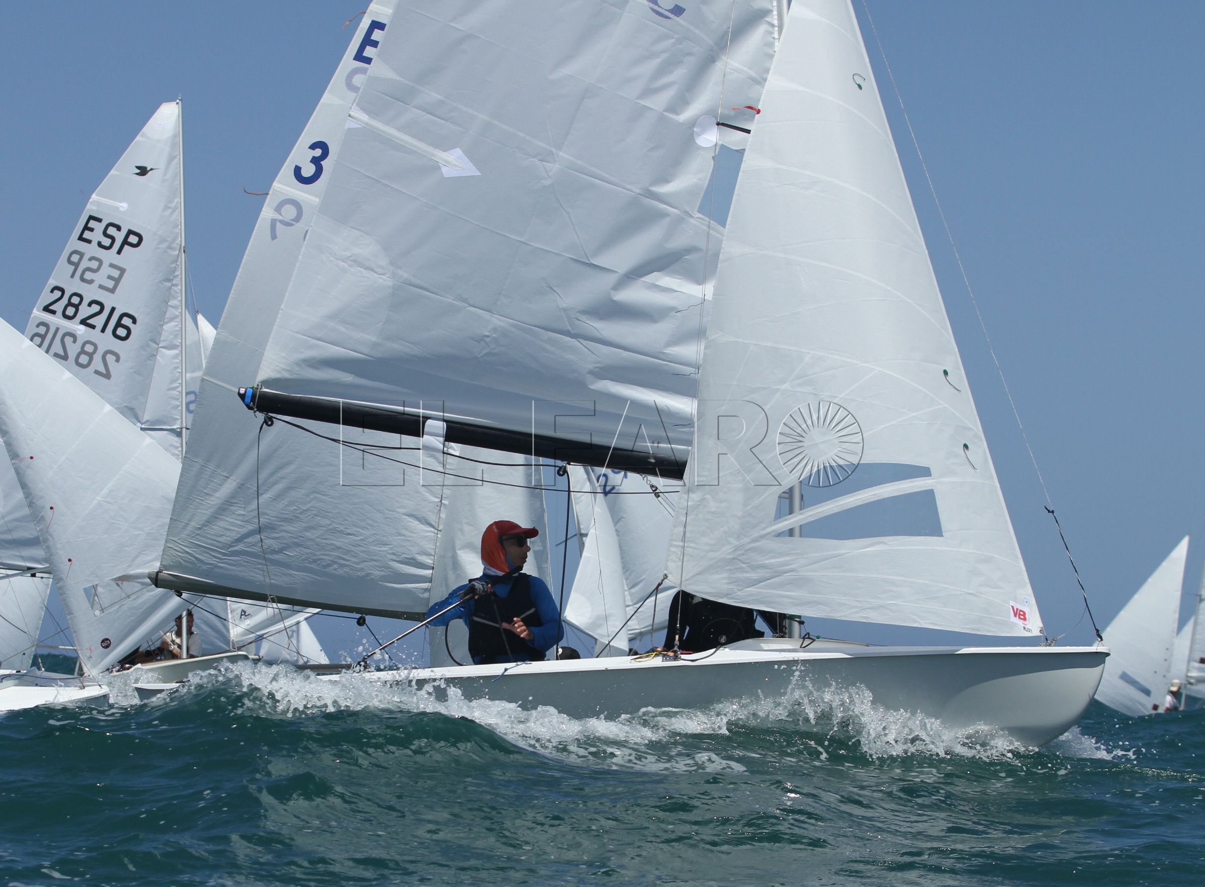 1o Tinoco y Munoz Alexandre Tinoco y Alba Muñoz, primeros líderes del III Trofeo de vela ligera RCMM-MSC Snipe