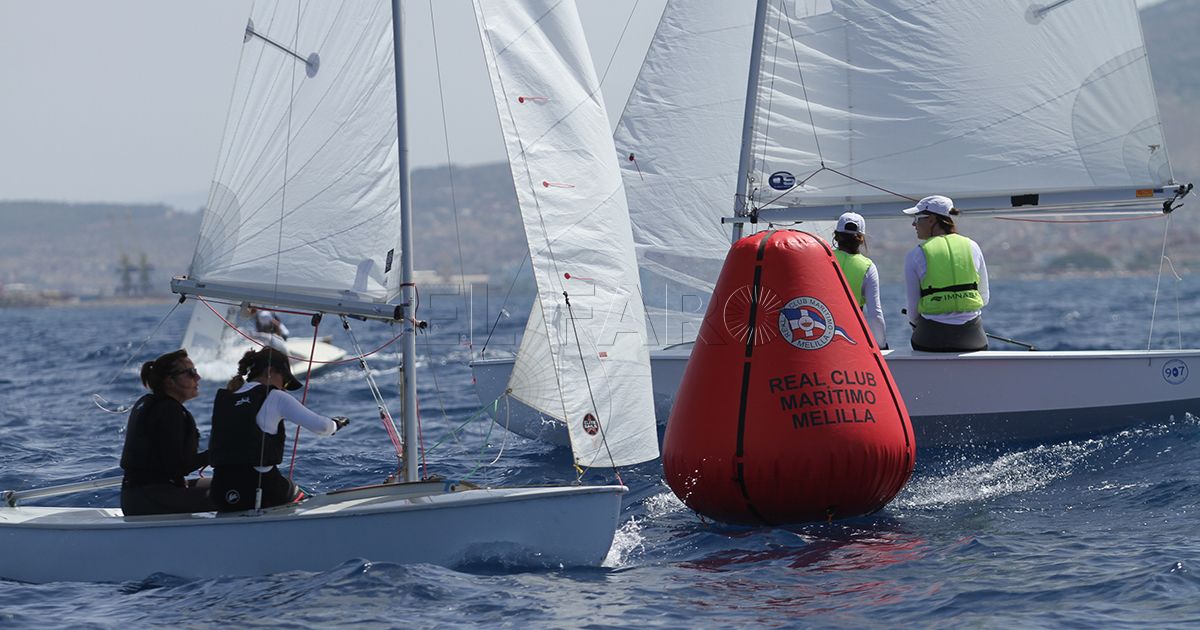 2323232323 Alexandre Tinoco y Ángel Ballesteros ganaron el campeonato para la clase snipe