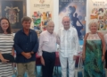 Alcalde Malaga Visita del alcalde a la caseta de Melilla en la feria de Málaga