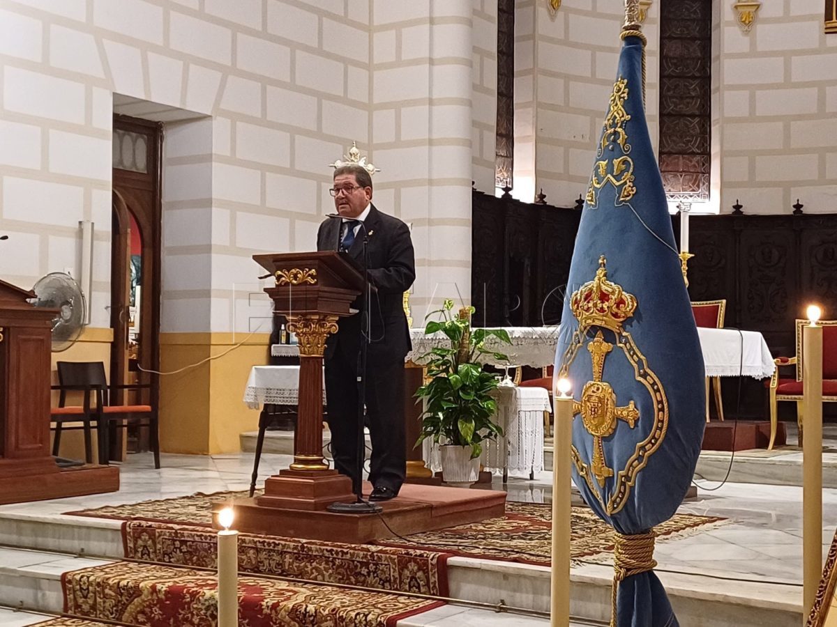 Gregor e1692394996164 El Sagrado Corazón acoge la exaltación de la “Reina de Melilla”