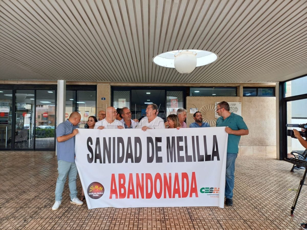 Huelga 88 e1692798276233 Los médicos en huelga de Melilla piden un pacto por la Sanidad