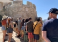 WhatsApp Image 2023 08 03 at 19.40.38 Turistas de diferentes partes de España disfrutan de 'Melilla la Vieja: el origen'