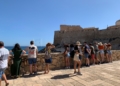 WhatsApp Image 2023 08 03 at 19.41.14 Turistas de diferentes partes de España disfrutan de 'Melilla la Vieja: el origen'