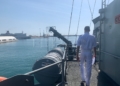 WhatsApp Image 2023 08 26 at 15.03.17 El patrullero de la Armada 'Centinela' abre sus puertas al público en Melilla