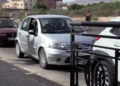 coches frontera 3 Tránsito constante de viajeros en la frontera durante el día de la Asunción