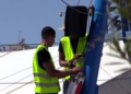 electricidad montaje feria Los trabajos del montaje de la Feria se encuentran a pleno rendimiento