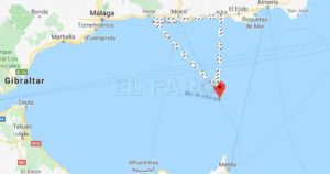 mapa islaalboran recorte Ni Melilla ni Ceuta: Almería, única ciudad española entre dos continentes