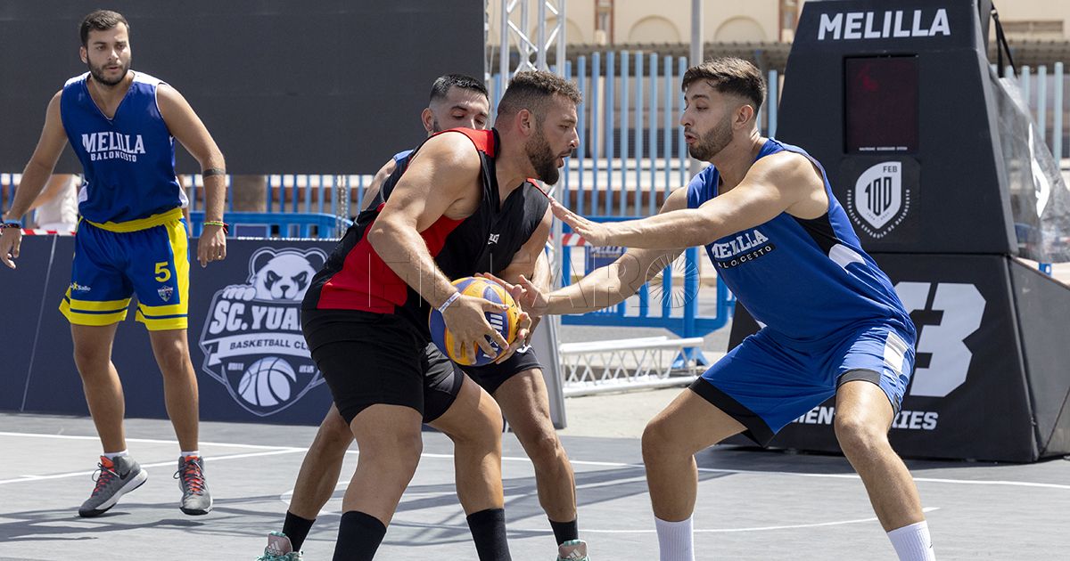 recortadaaaa Espectáculo en el 3x3 melillense