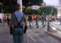 11507b1d a3f8 43d0 acfa 727f76c722f2 La Legión realiza el arriado de Bandera en la Comandancia General