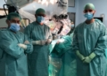 20230918 Tumor cerebral equipo 02 Extirpado otro tumor cerebral con el sistema de Neuronavegación y el aspirador ultrasónico