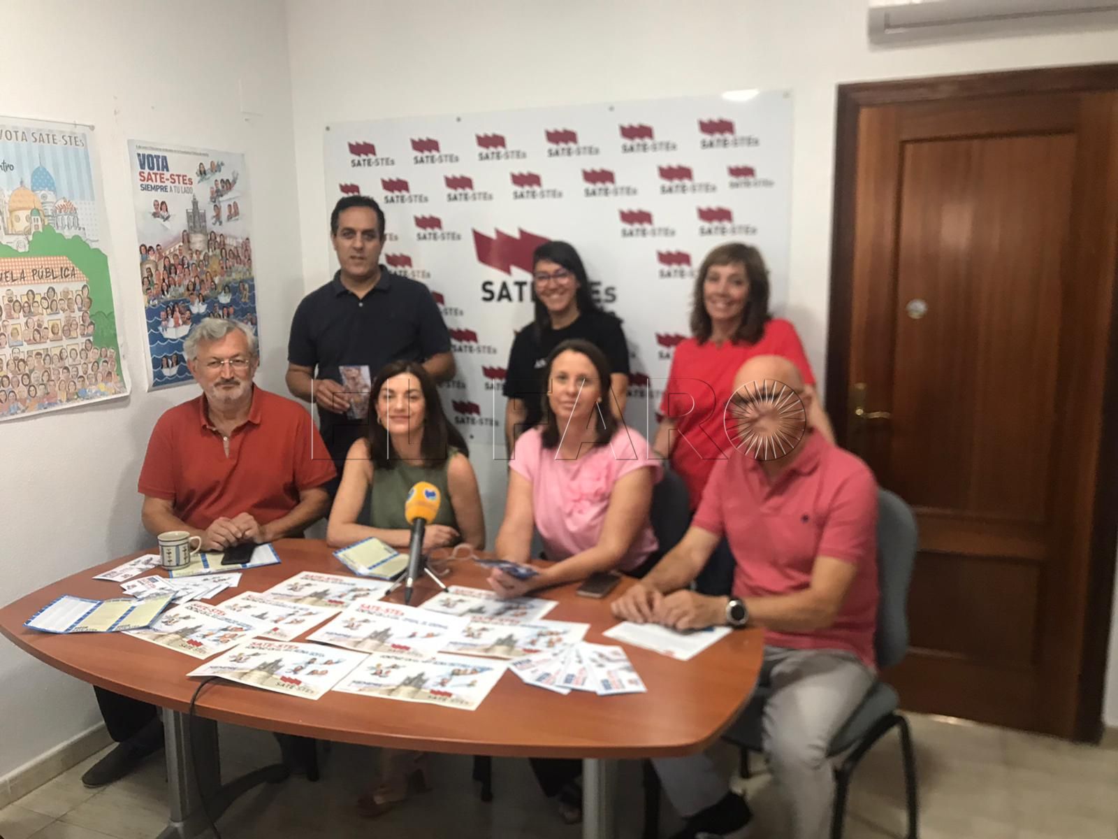 SATE-STEs califica de "insuficiente" la subida salarial a los docentes de Melilla