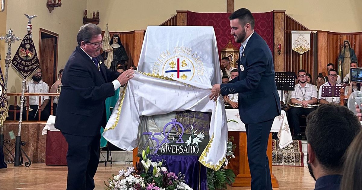 Cartel La Cofradía del Cautivo presenta un cartel y un himno llenos de simbología por su 75 aniversario