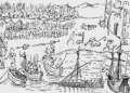 Grabado de 1540 de la ocupacion de Melilla Fondo museístico del mes: 'Diorama de la ocupación de Melilla en 1497'