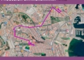 Itinerario Procesión Ensayo general de la Agrupación del Cautivo esta noche en Las Culturas
