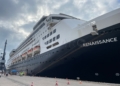 Renaissance Más de 1.100 turistas llegan a Melilla en el sexto crucero del año