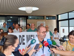 Sancho Miñano Los médicos en huelga piden una reunión con la cúpula del Ingesa