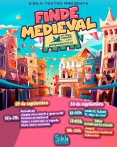 Sibila Finde MEdieval Sibila Teatro organiza este viernes y sábado 'Finde Medieval' en el Parque Murias