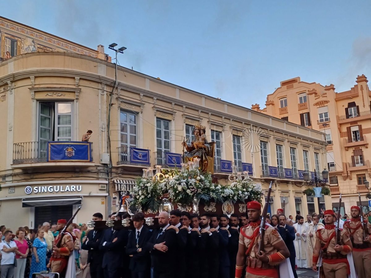 Virgen e1694202788498 La Patrona recorre las calles de Melilla en su Año Jubilar