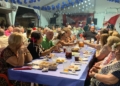 WhatsApp Image 2023 09 08 at 22.07.31 1 Seis asociaciones de Melilla celebraron este jueves una cena en la caseta de la A.V El Industrial