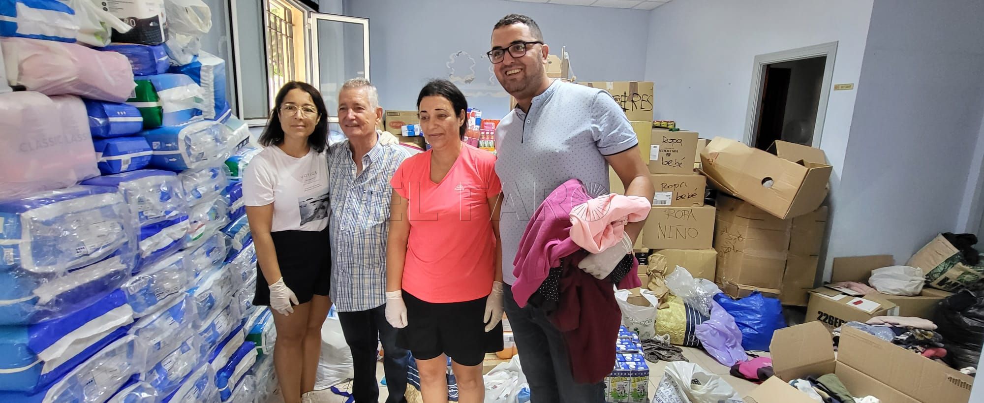 WhatsApp Image 2023 09 14 at 12.08.52 Exitosa recogida de donaciones de Somos Melilla para el terremoto de Marrakech