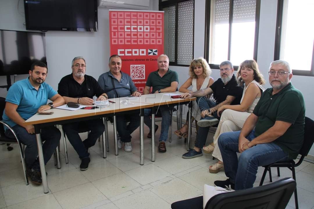 WhatsApp Image 2023 09 22 at 11.01.42 1 e1695373708145 CCOO de Melilla y Ceuta se reúne para abordar el nuevo sistema de bonificación, el Plus de Residencia o el precio de los transportes
