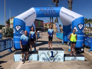 WhatsApp Image 2023 09 23 at 15.37.57 Luismi Ruiz y Nerea Luna ganan el Triatlón Día de Melilla