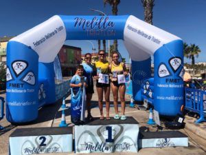 WhatsApp Image 2023 09 23 at 15.38.00 Luismi Ruiz y Nerea Luna ganan el Triatlón Día de Melilla