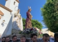 WhatsApp Image 2023 09 30 at 18.10.21 El Barrio de la Victoria arropa al Cautivo y la Virgen del Rocío en su traslado hacia el Sagrado Corazón
