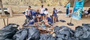 ae9c0f5f 496a 469c bb68 42b7d7b38714 La Red de Vigilantes Marinos en Melilla interviene 3.500 kilos de residuos