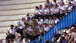banda de musica toros Lleno absoluto en La 'Mezquita del Toreo'
