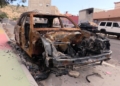 coche quemado cañada Los vecinos de la Cañada exigen que se mejoren las condiciones del barrio