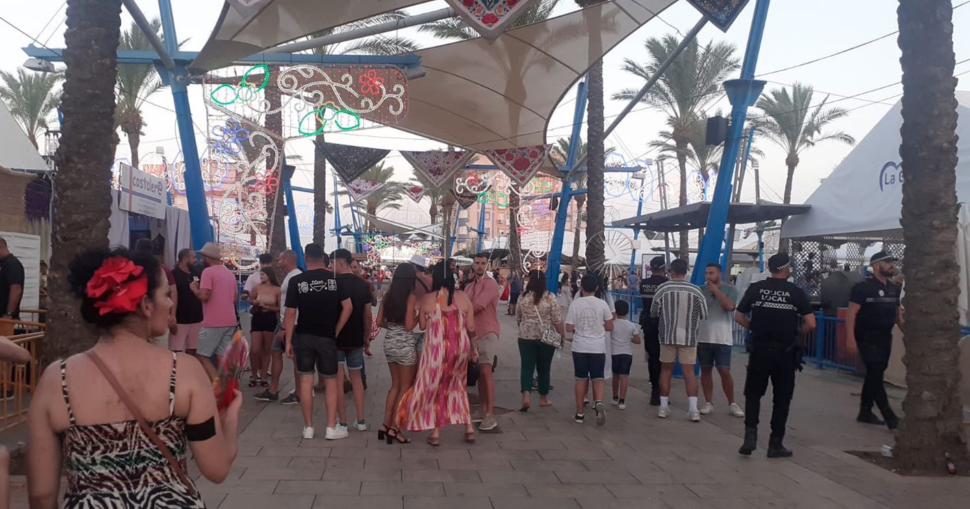 Las actuaciones policiales disminuyeron un 37 por ciento durante la Feria
