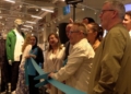 primark cortar lazo La apertura de Primark, un acontecimiento social que abarrota el Parque Murias