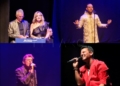 01 Manolo Sarria con Fina Mayo Hoffman Javier Ojeda Tarifa Plana Concierto benéfico ‘Marruecos en el Corazón’ celebrado en Málaga